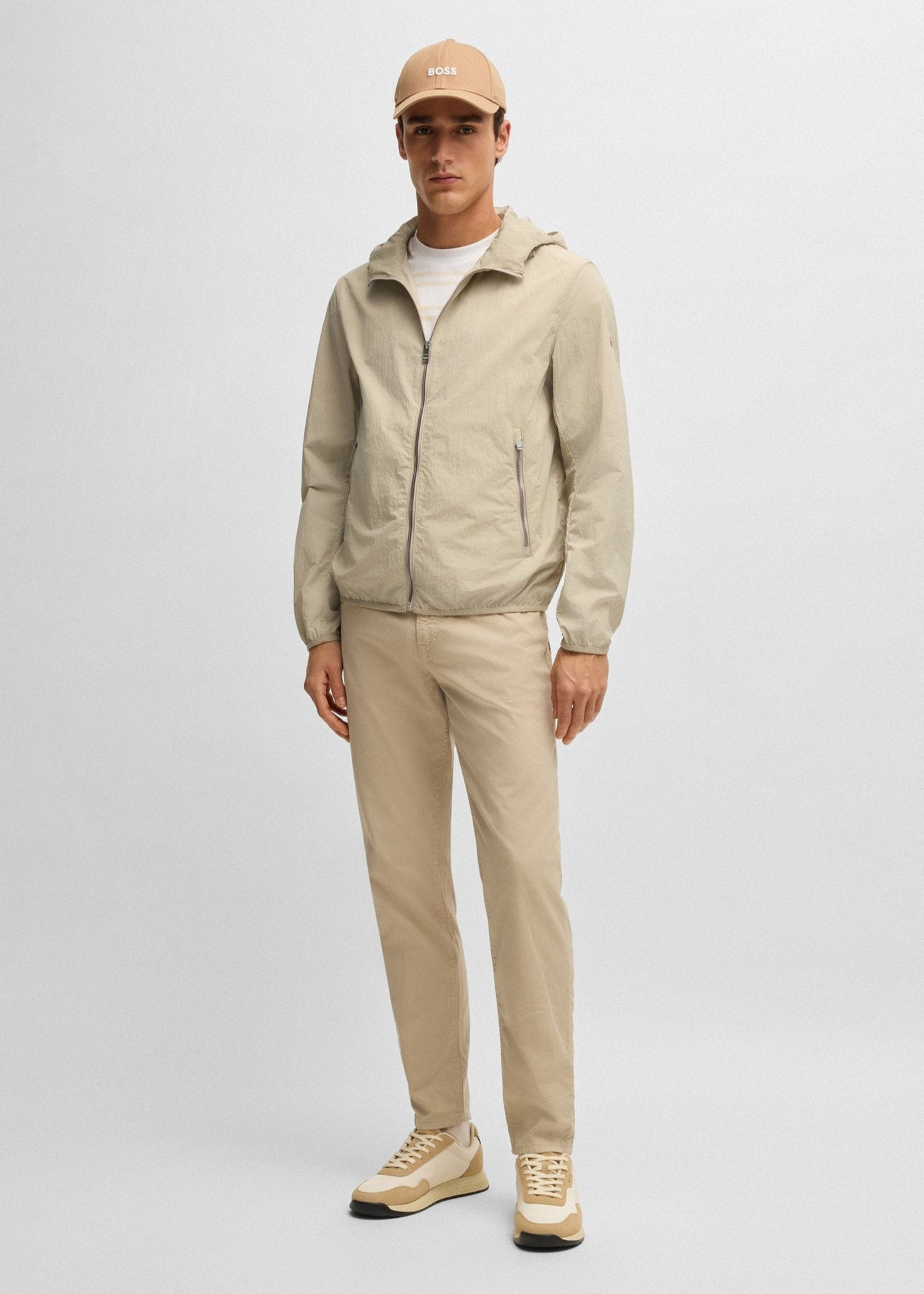 Blouson déperlant BOSS beige