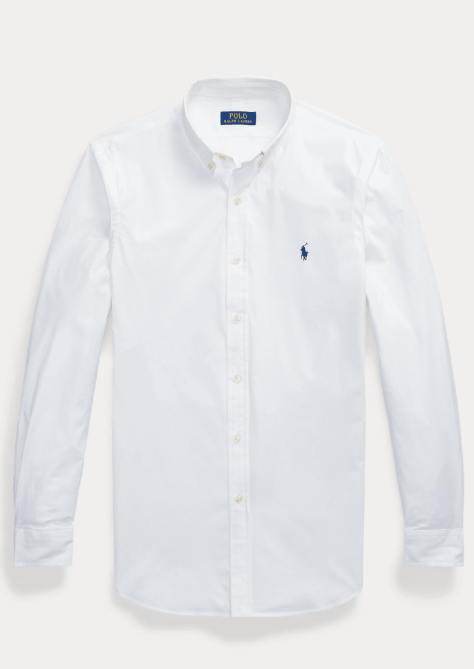 Chemise Ralph Lauren ajustée blanche