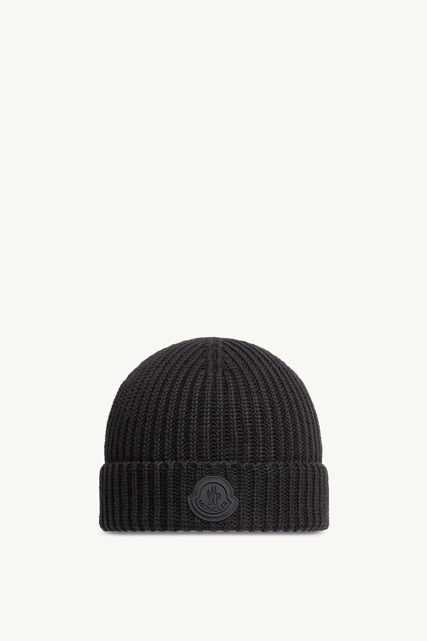 Moncler Bonnet en coton Noir