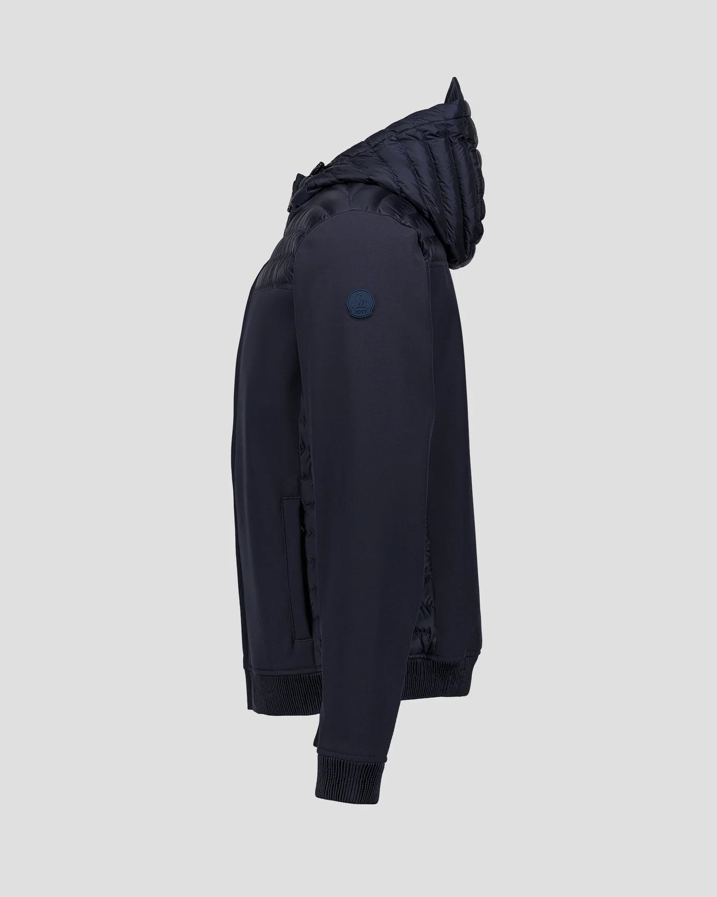 Doudoune bimatière JOTT Paco - Marine