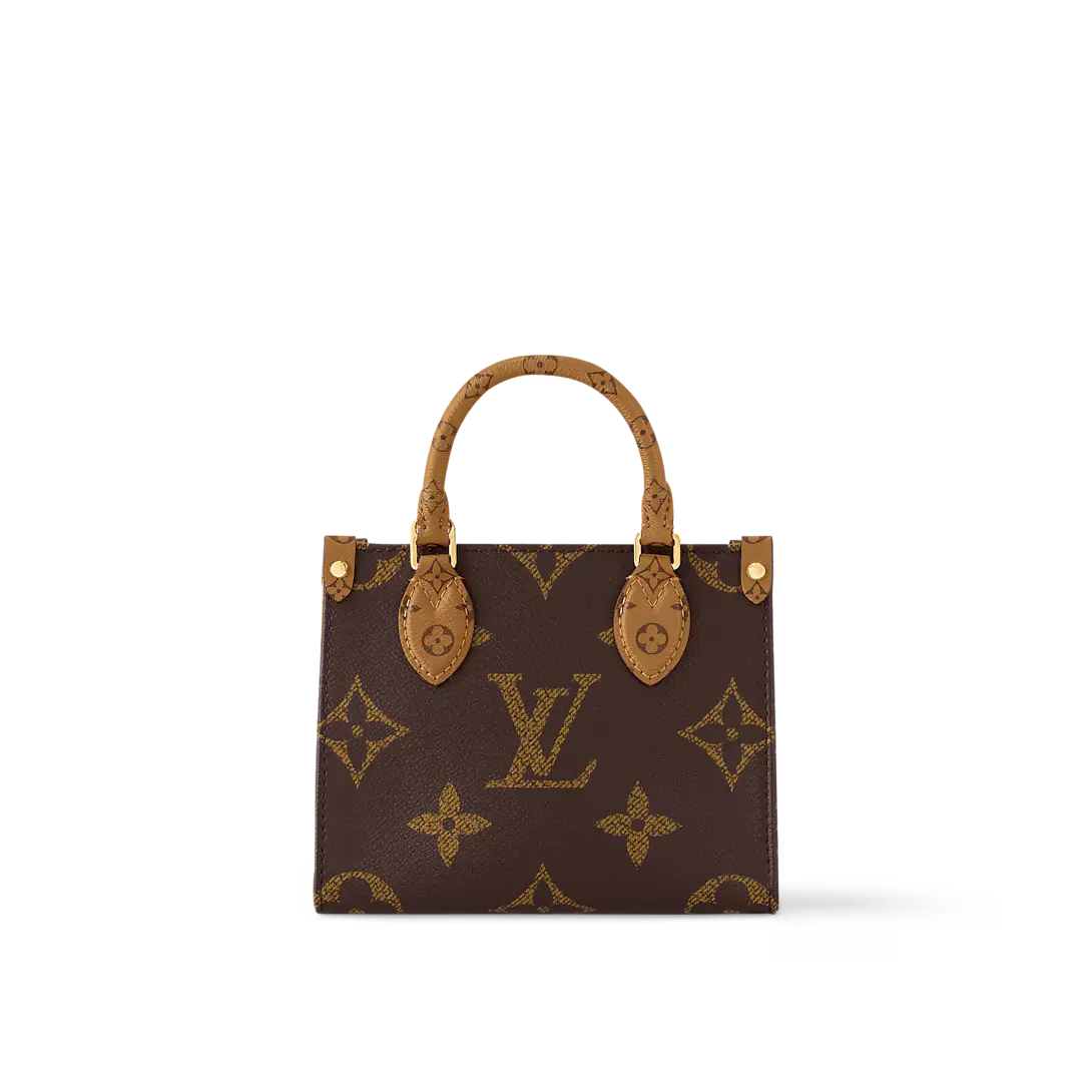 LV - Petit Cabas OnTheGo BB Maron double
