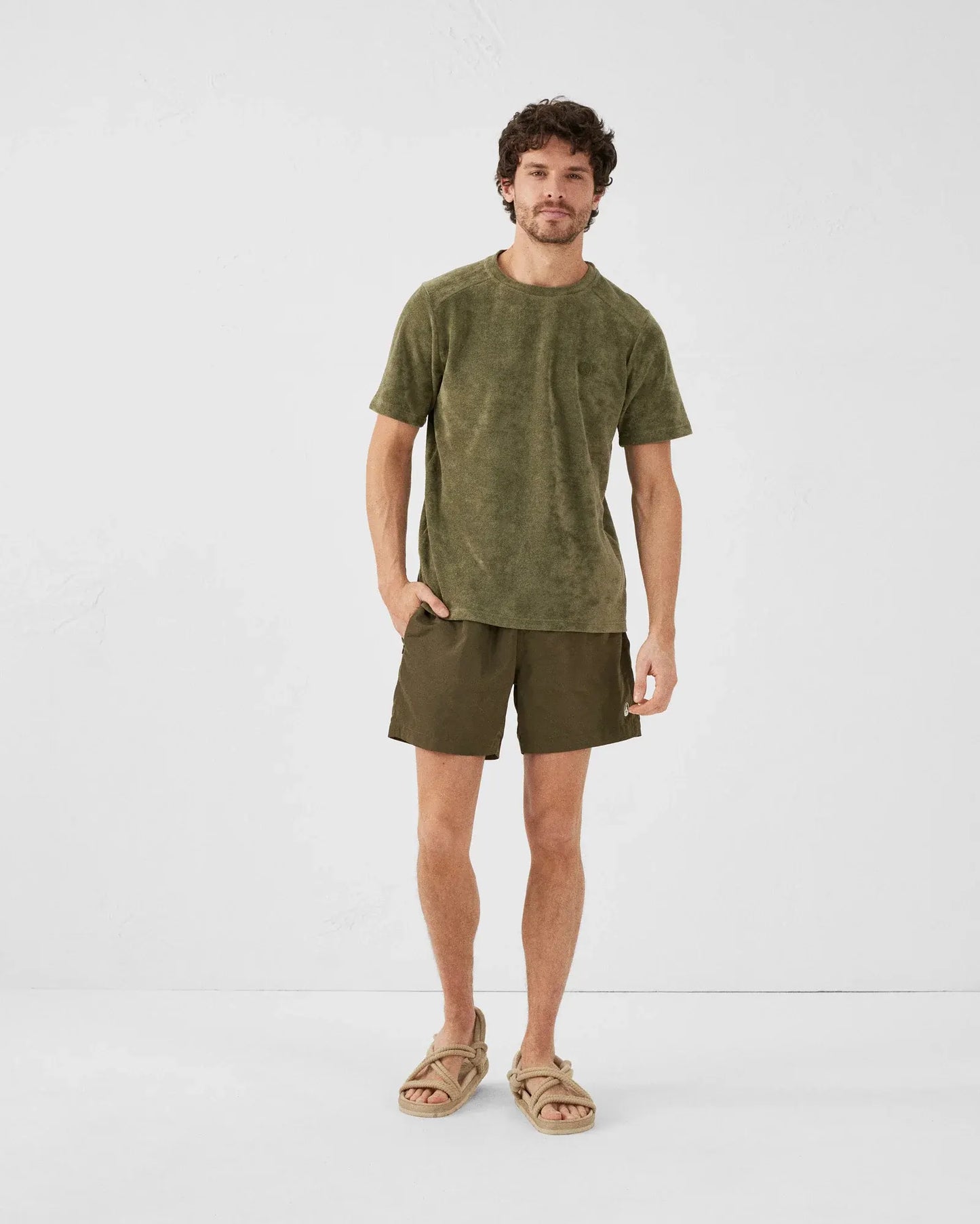 Short de bain JOTT Niolon - Kaki