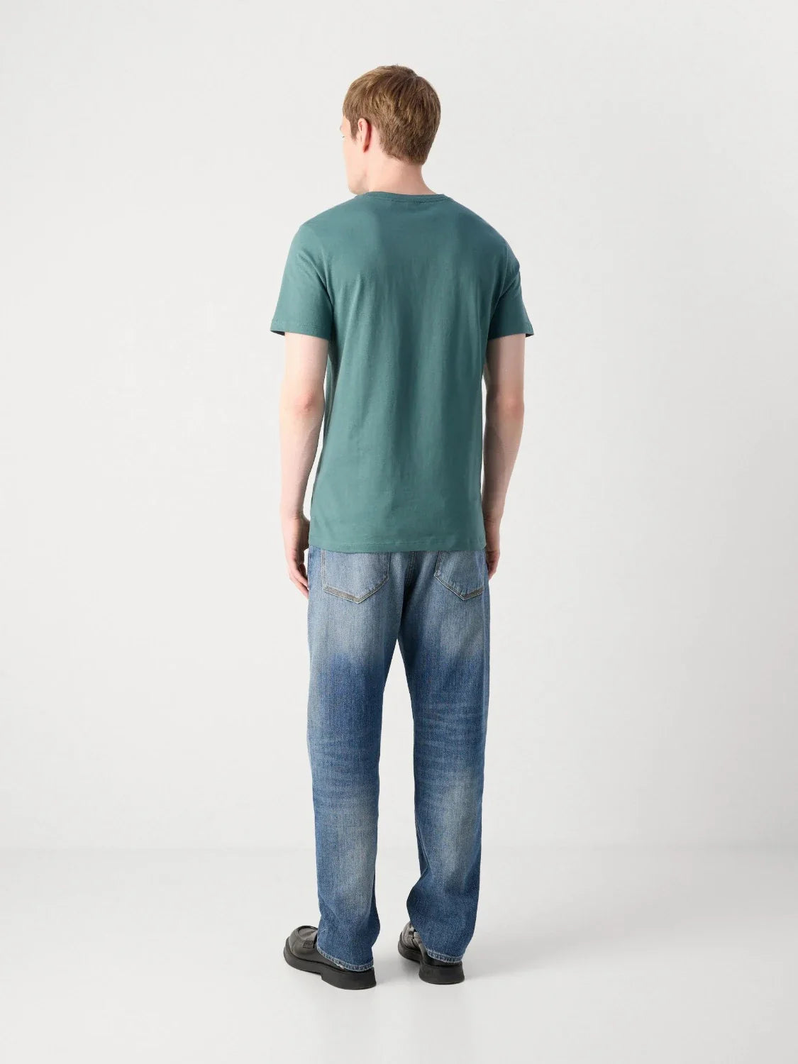 T-Shirt BOSS vert en coton