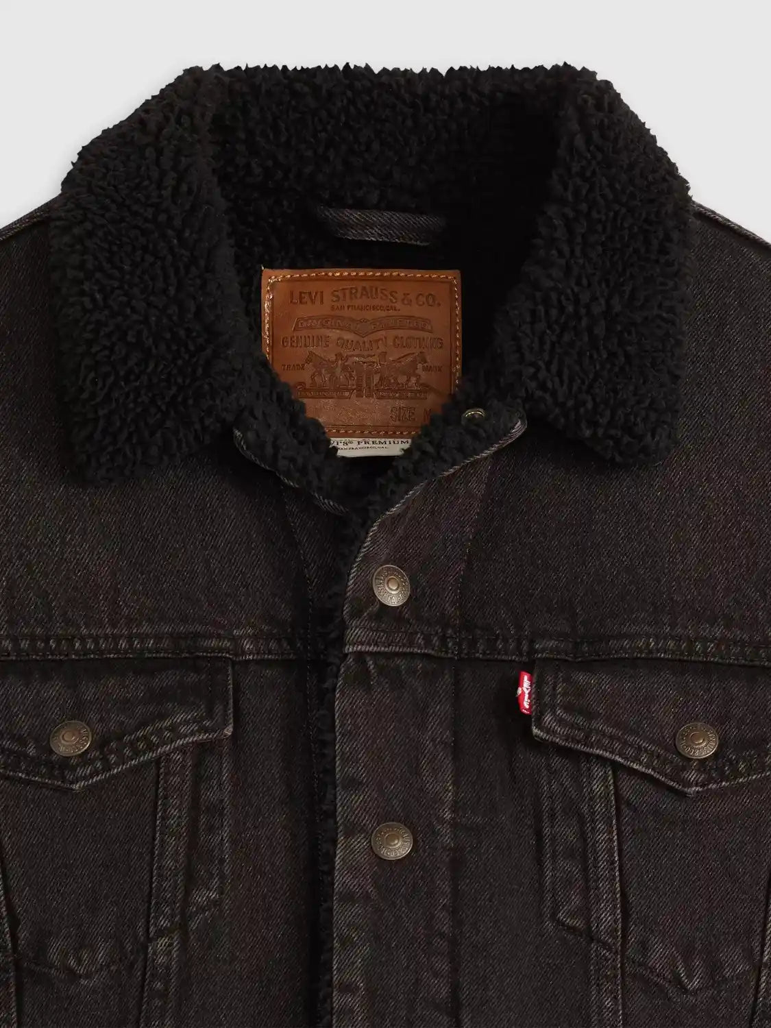 Veste sherpa Levi's noire