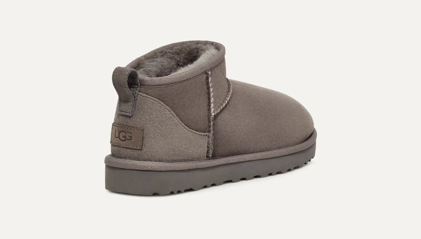 Ugg Botte Classic Ultra Mini - Grey