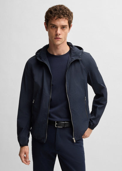 Blouson déperlant BOSS marine
