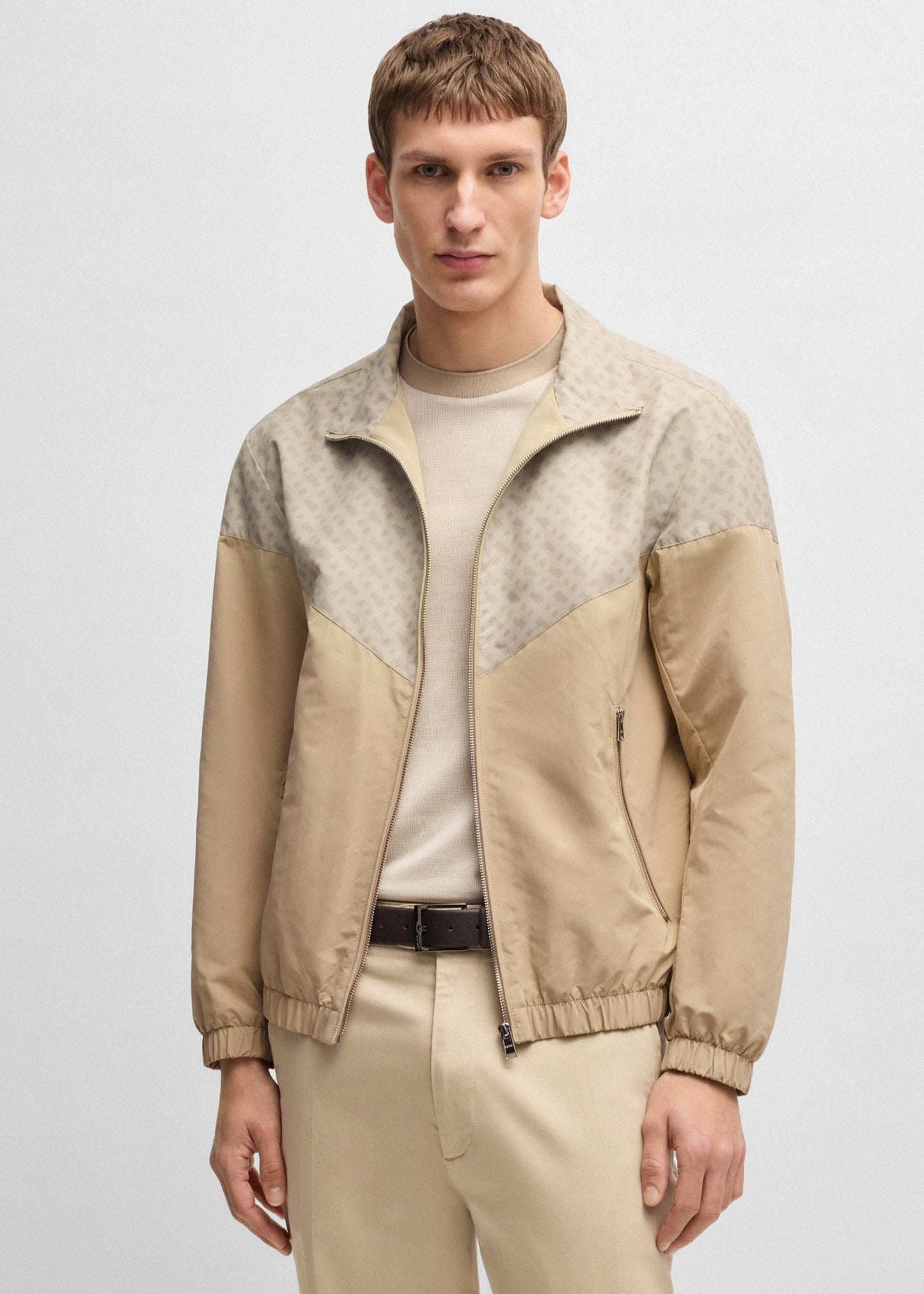 Blouson déperlant BOSS beige