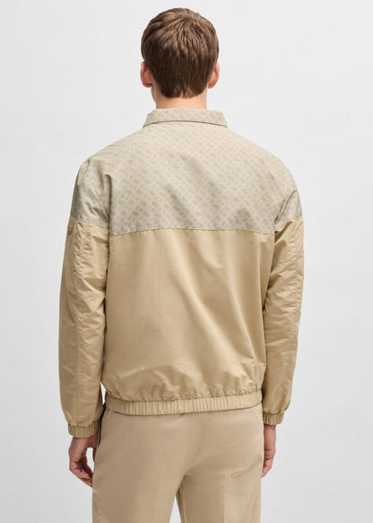 Blouson déperlant BOSS beige