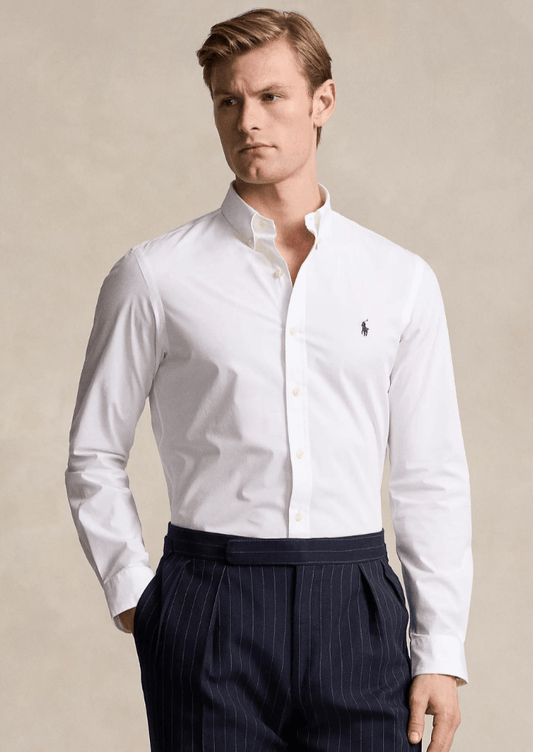 Chemise Ralph Lauren ajustée blanche
