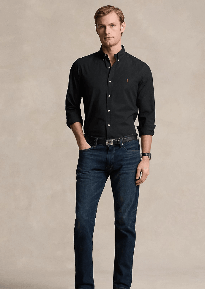 Chemise Ralph Lauren noire