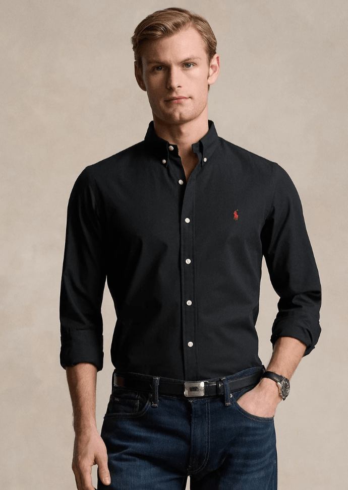 Chemise Ralph Lauren noire
