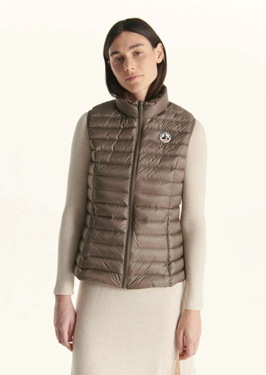 Doudoune sans manches JOTT marron