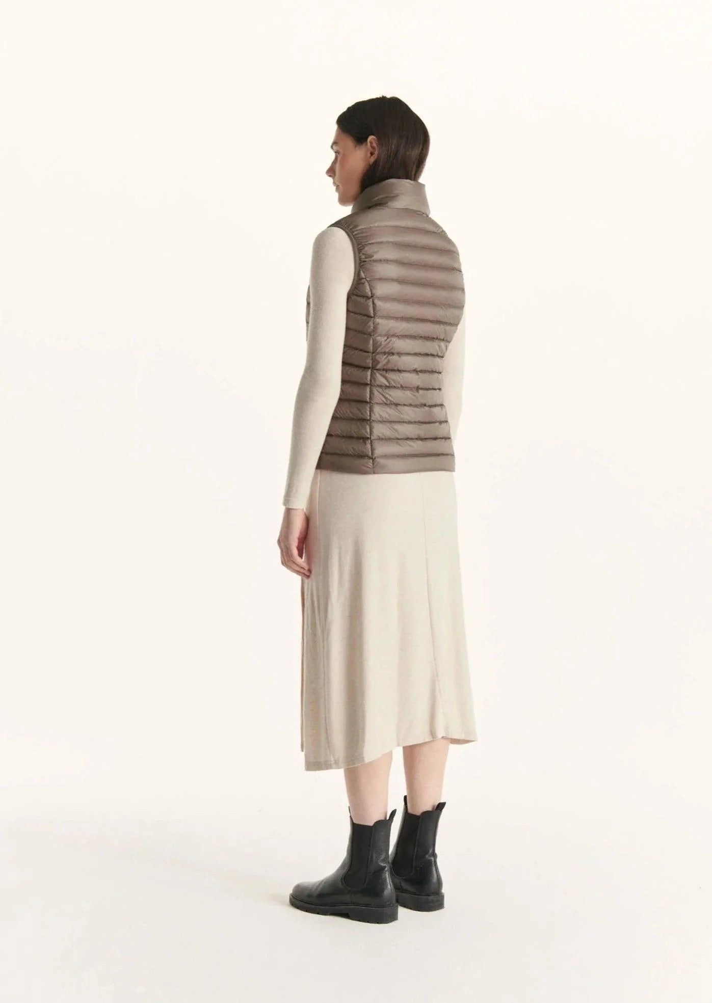 Doudoune sans manches JOTT marron