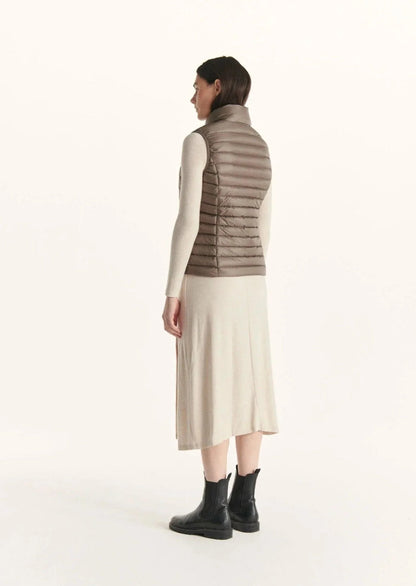 Doudoune sans manches JOTT marron