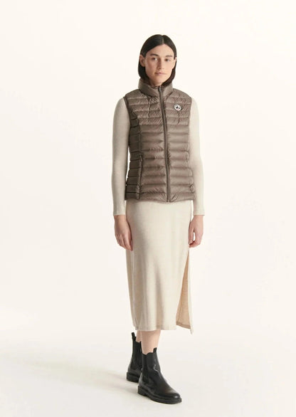 Doudoune sans manches JOTT marron