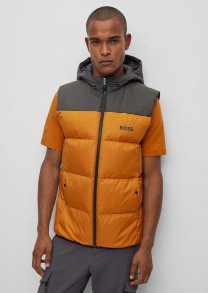 Doudoune sans manches BOSS orange
