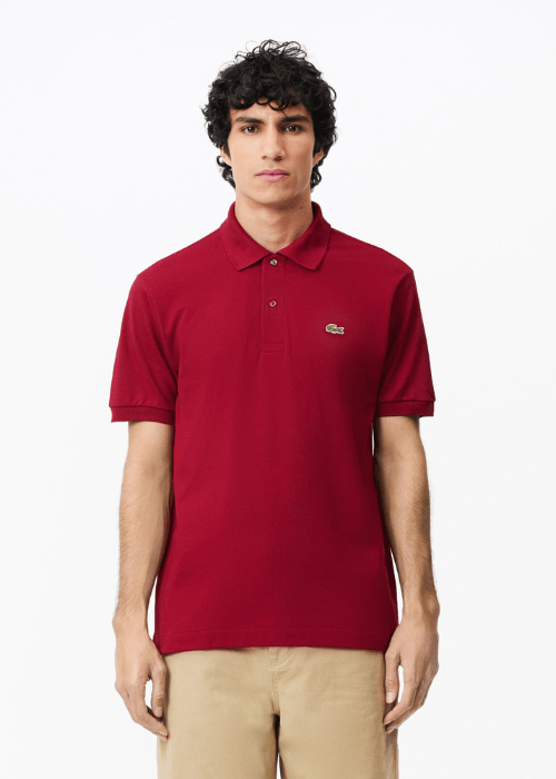 Polo L.12.12 Lacoste bordeaux