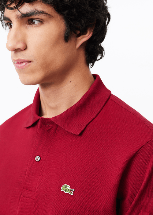 Polo L.12.12 Lacoste bordeaux