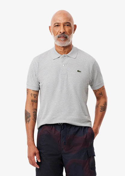 Polo Lacoste gris chiné