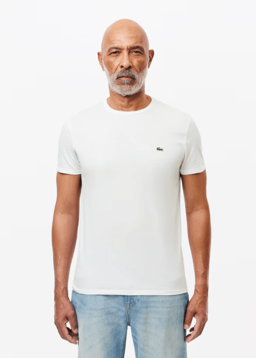 T-shirt Lacoste blanc