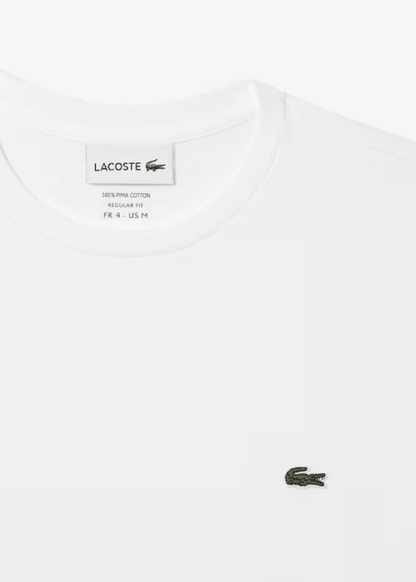 T-shirt Lacoste blanc