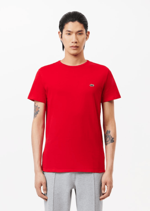 T-shirt Lacoste rouge
