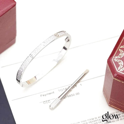 Cartier - Bracelet diamants Love