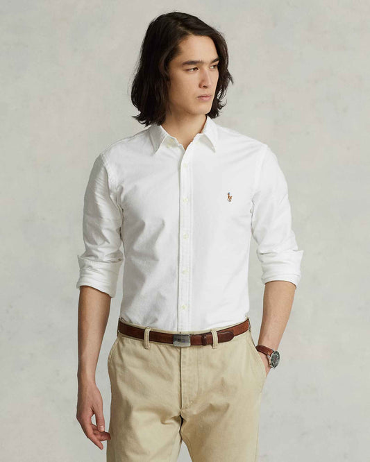 Chemise Ralph Lauren ajustée blanche