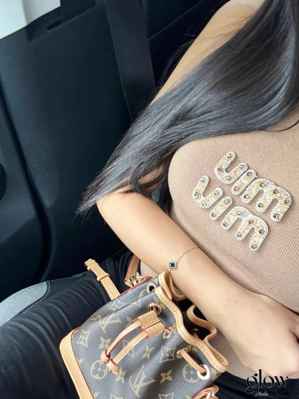 Debardeur Miu Miu Maron