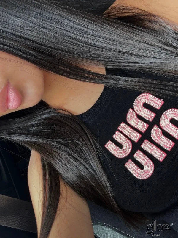 Debardeur Miu Miu Rose