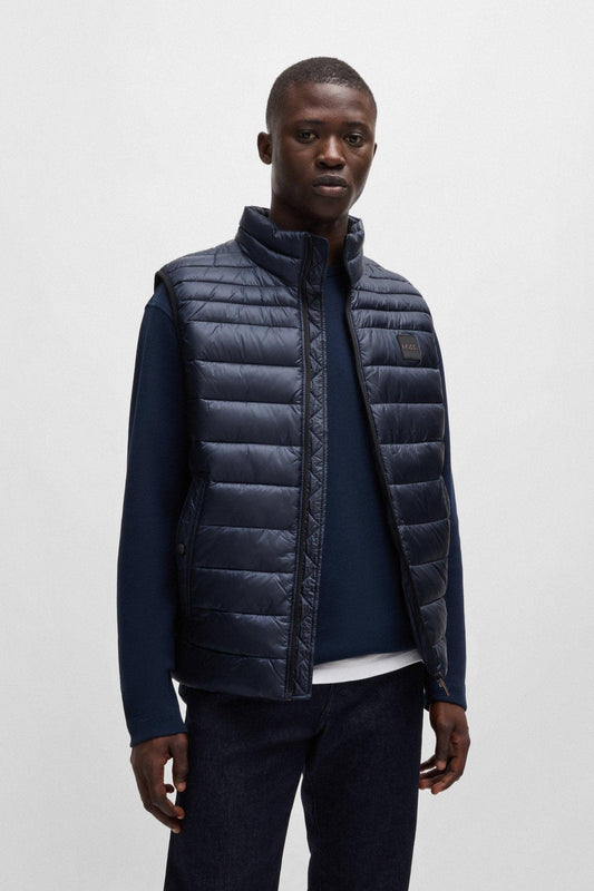Doudoune sans manches BOSS marine