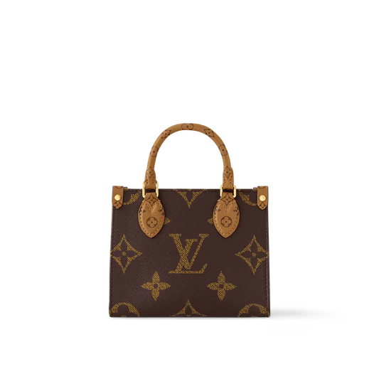 LV - Petit Cabas OnTheGo BB Maron double