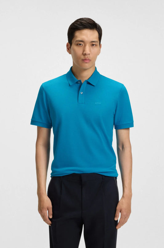 Polo BOSS bleu