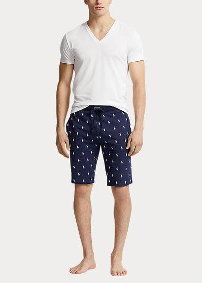 Short de pyjama poney Ralph Lauren marine