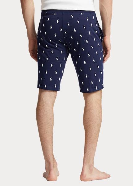 Short de pyjama poney Ralph Lauren marine