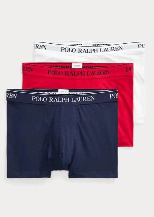 Lot de 3 boxers Ralph Lauren mariné