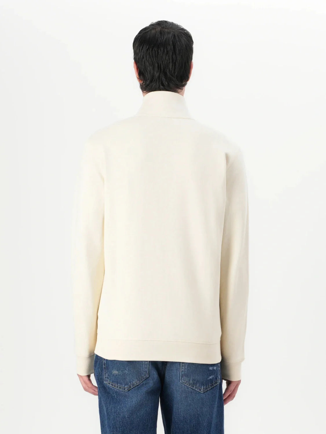 Sweat zippé BOSS jaune