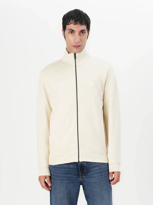 Sweat zippé BOSS jaune