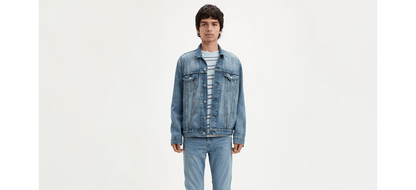 Veste en jeans Levi's® bleu clair coton