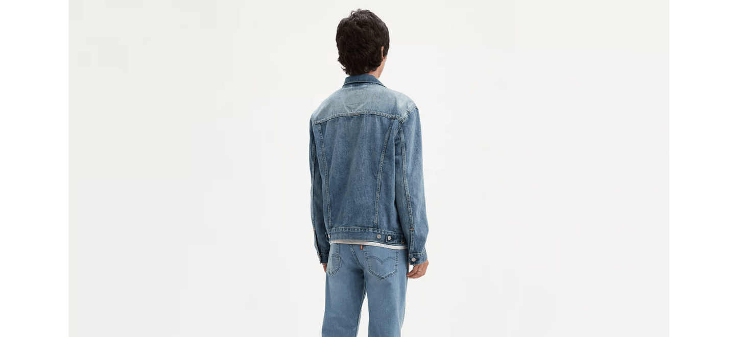 Veste en jeans Levi's® bleu clair coton
