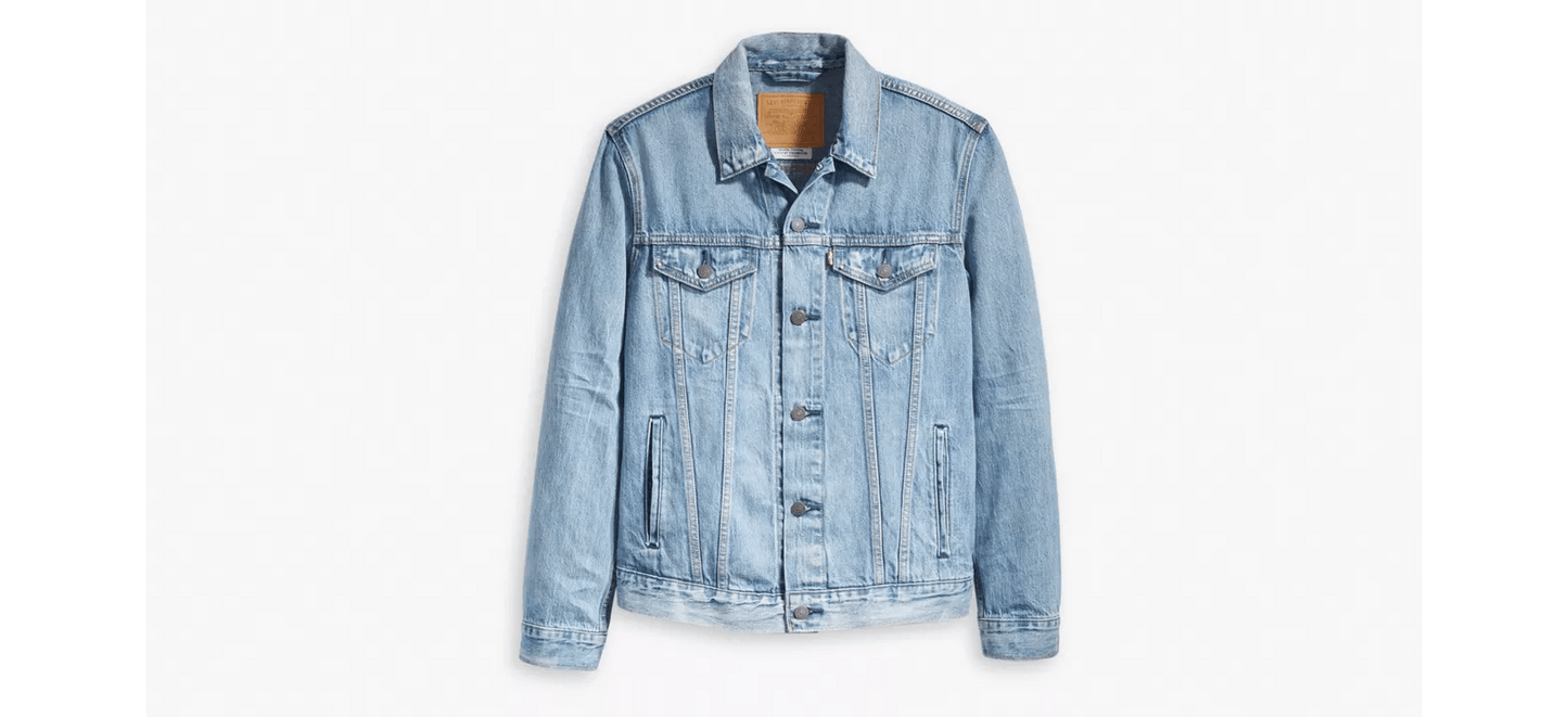 Veste en jeans Levi's® bleu clair coton