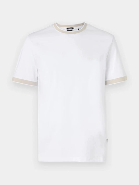 T-Shirt BOSS blanc en coton