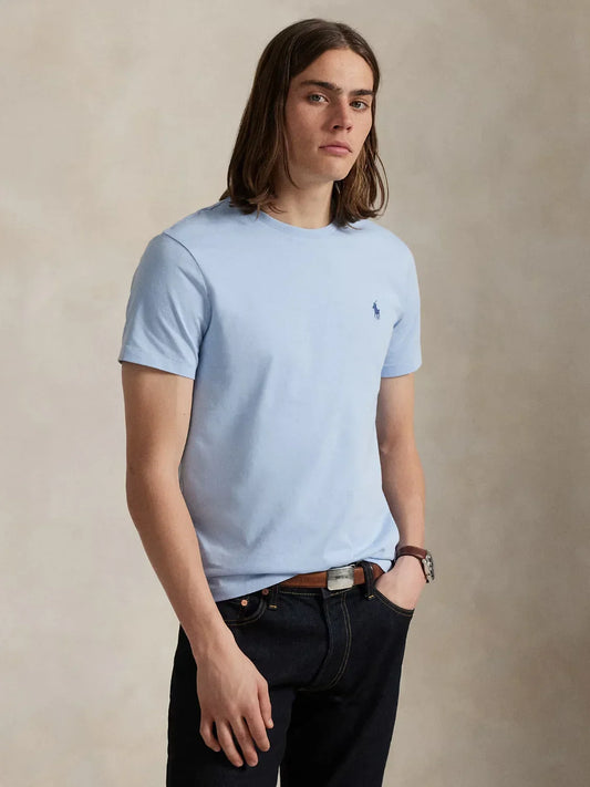 T-Shirt Ralph Lauren ajusté bleu