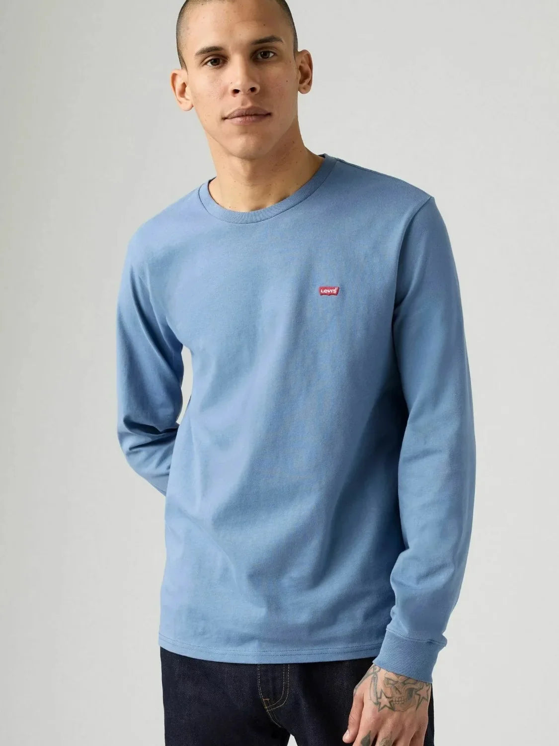 T-Shirt manches longues Levi's bleu