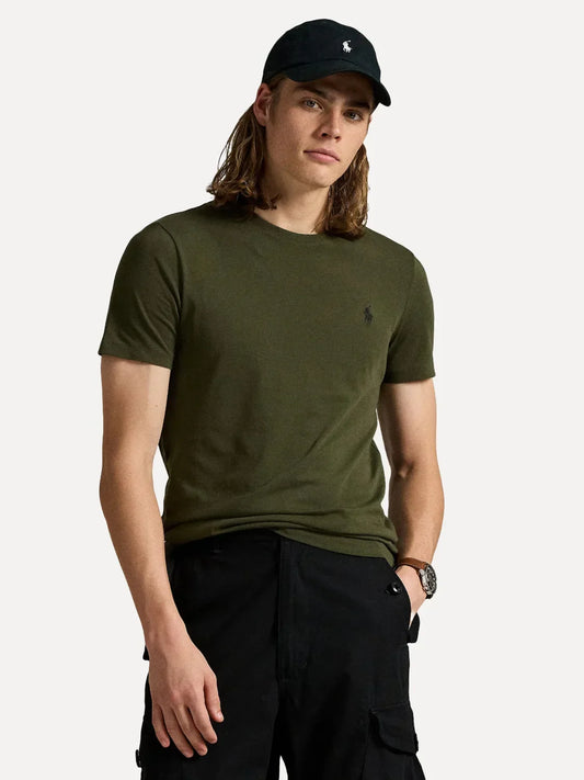 T-Shirt Ralph Lauren ajusté kaki